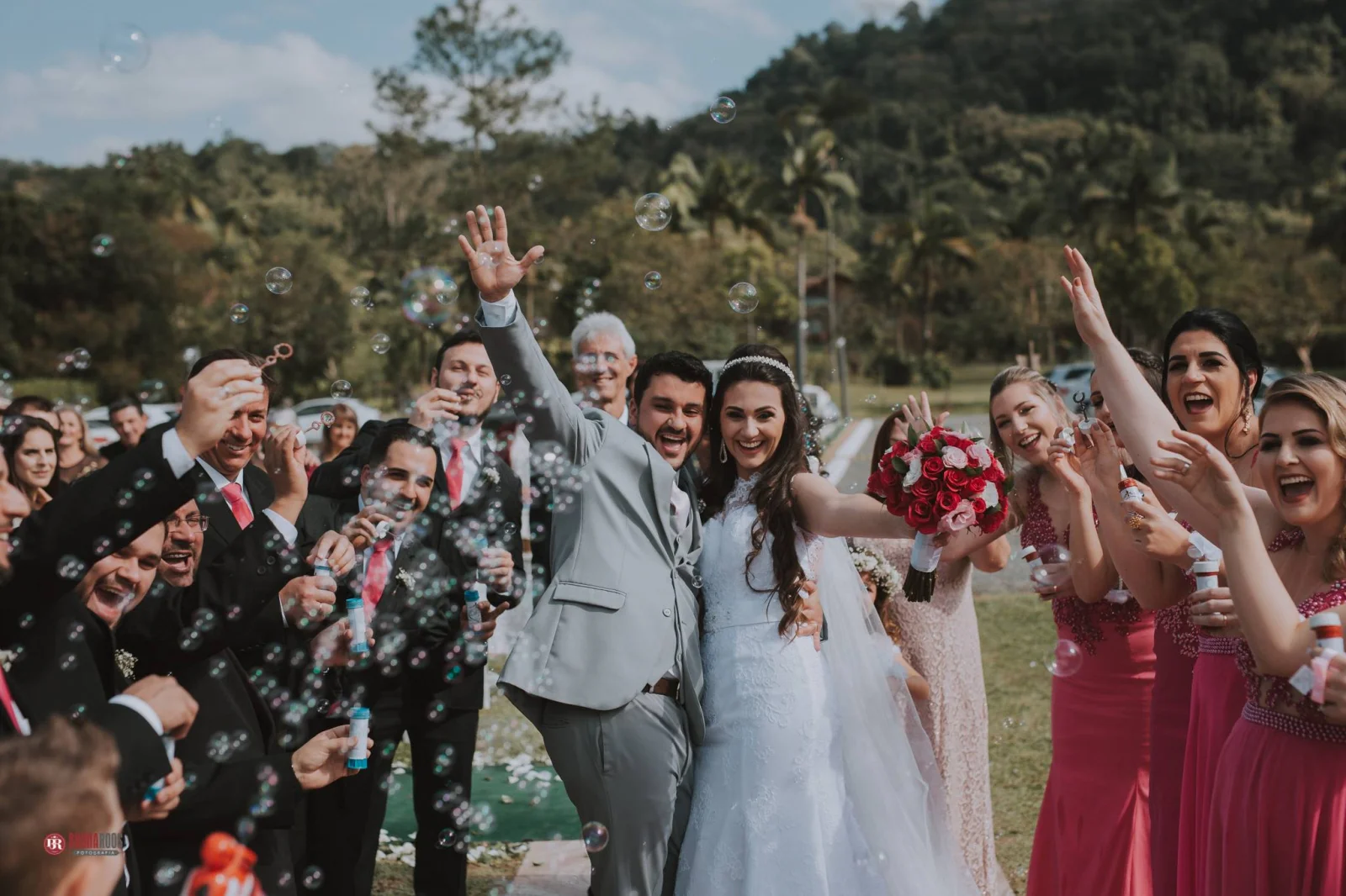 estilo de casamento no campo