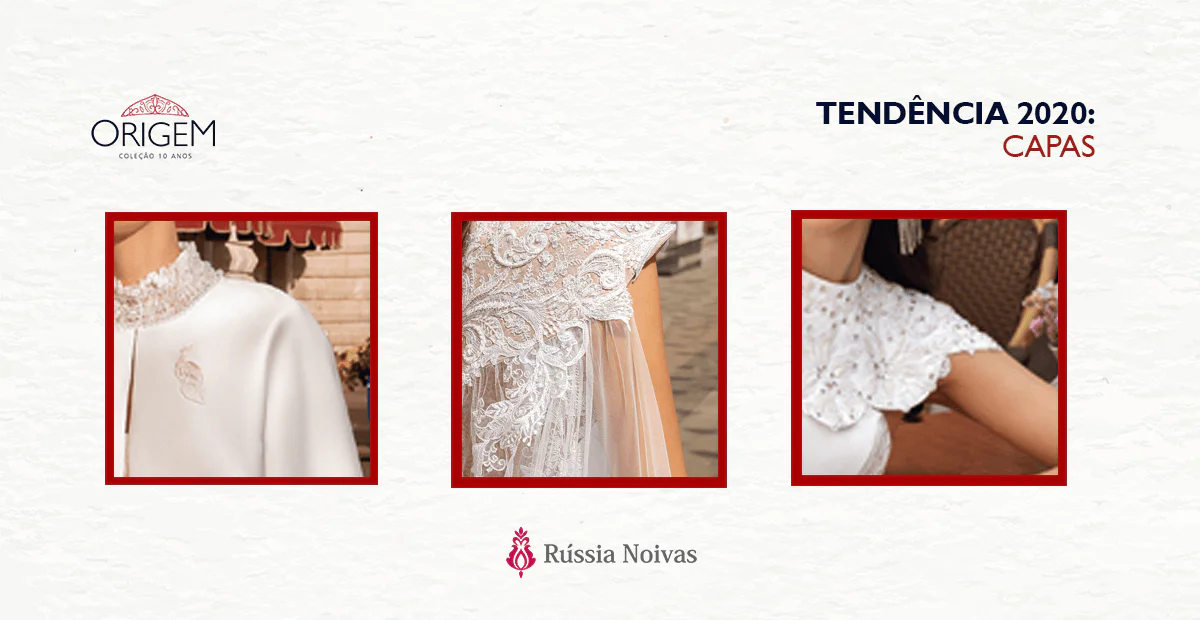 tendencia vestido de noiva capa