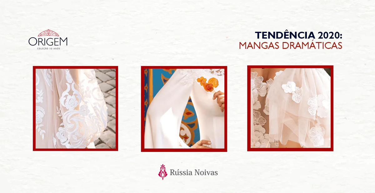 tendencia vestido de noiva manda dramática