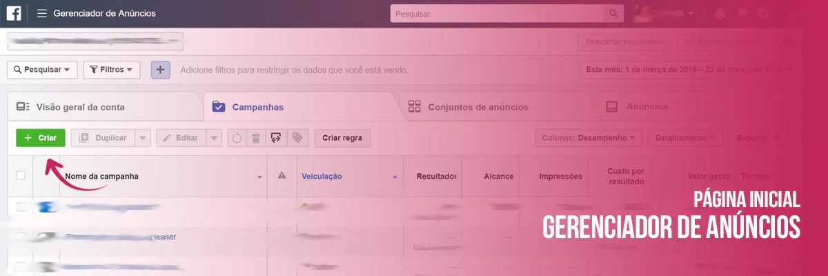 home gerenciador de anúncios