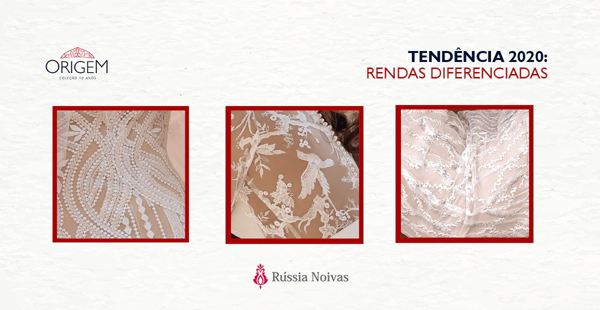 tendencia vestido de noiva renda