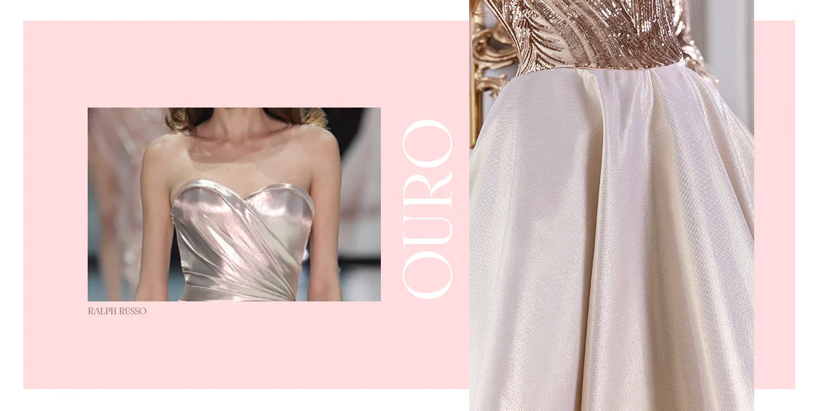 Vestido de debutante 2019 cor ouro