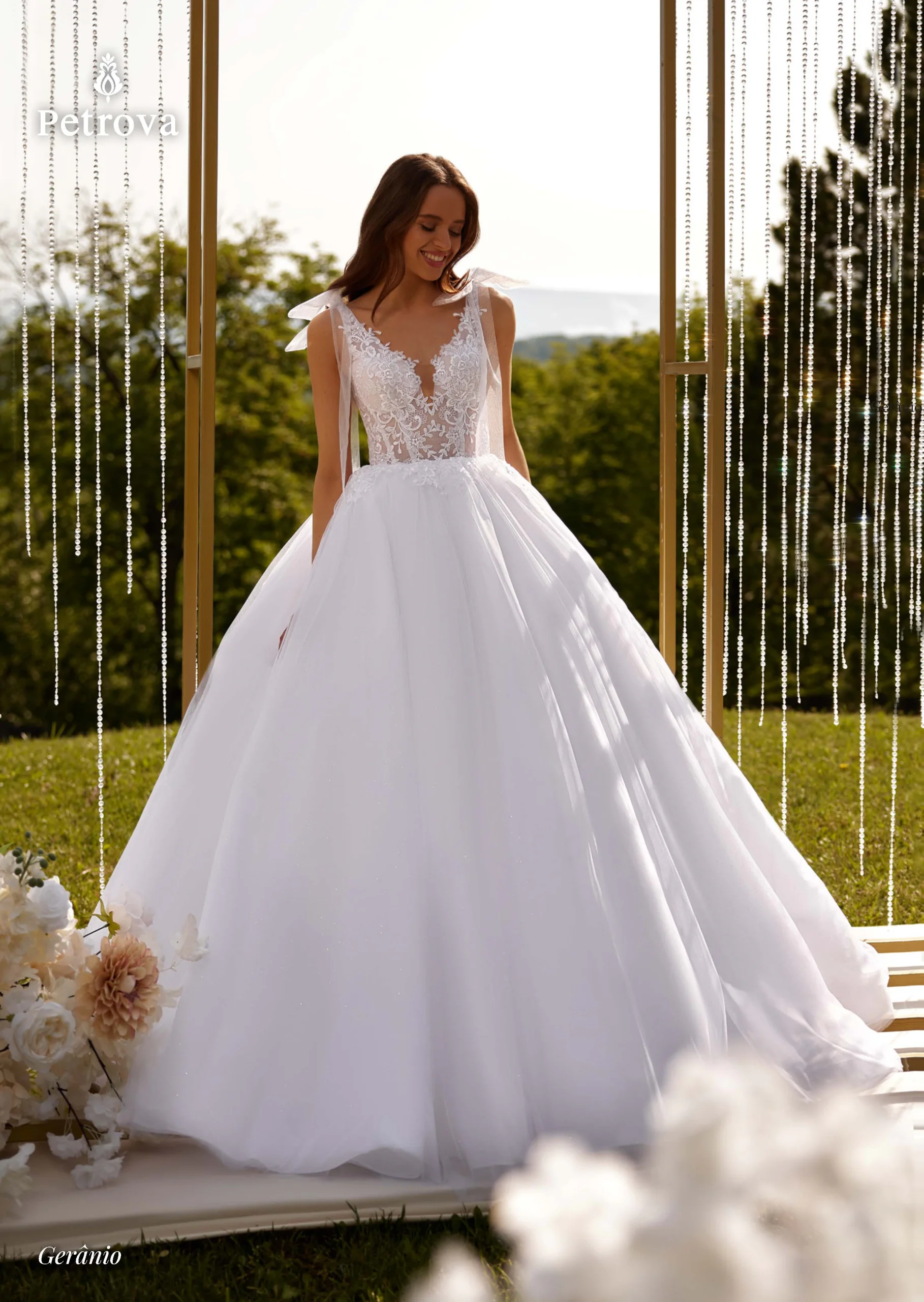 Vestido de noiva Gerânio