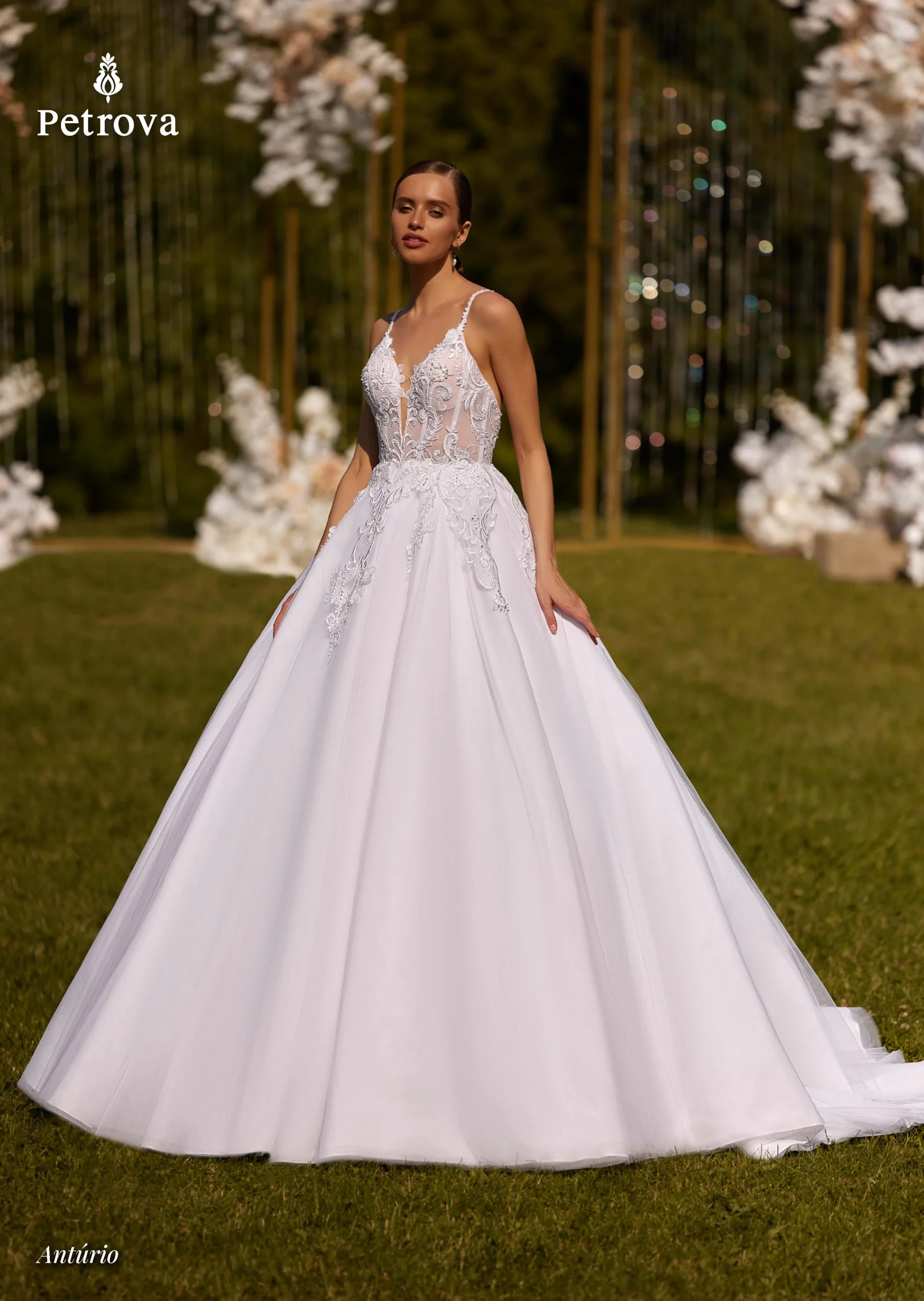 Vestido de noiva Antúrio
