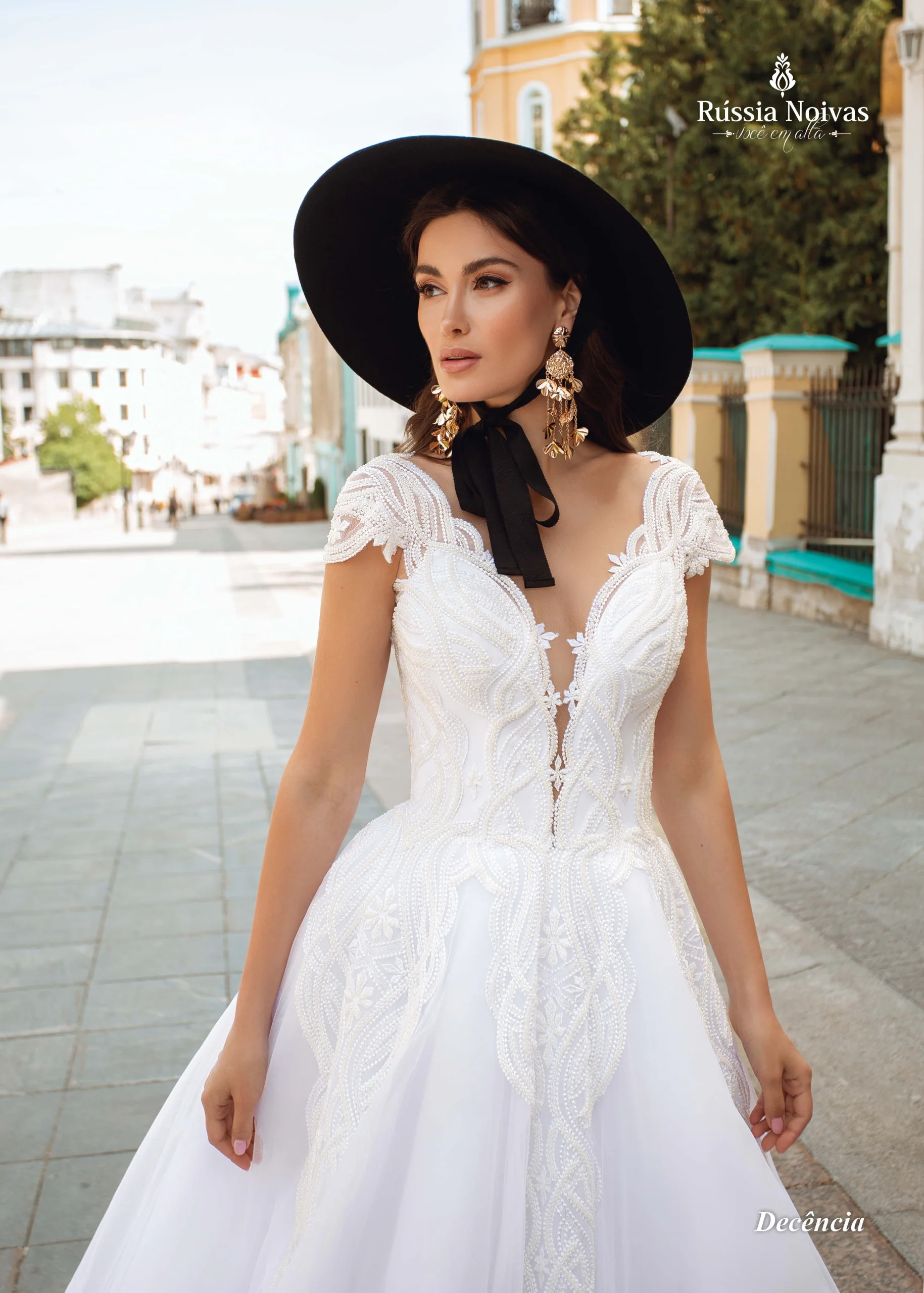 Vestido de noiva Decência