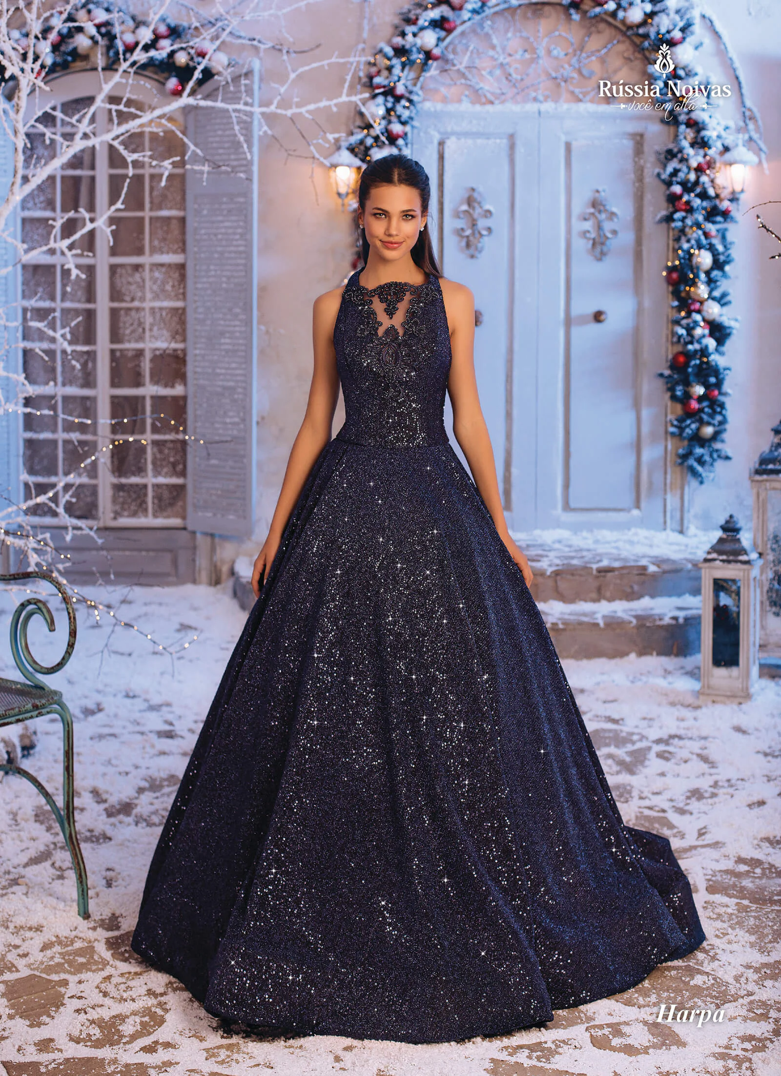 Vestido de debutante Harpa