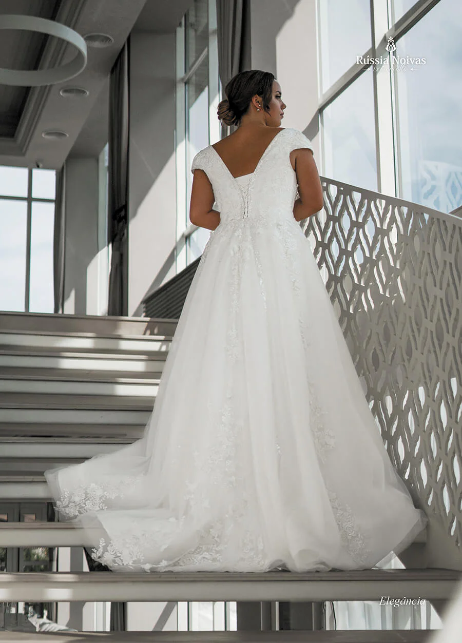 Vestido de noiva Elegância - Imagem 2