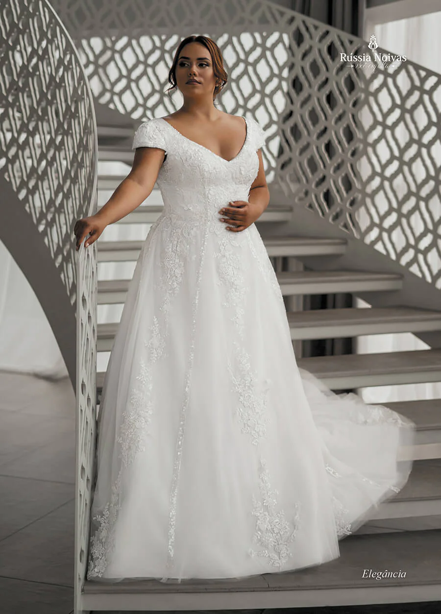 Vestido de noiva Elegância - Imagem 5