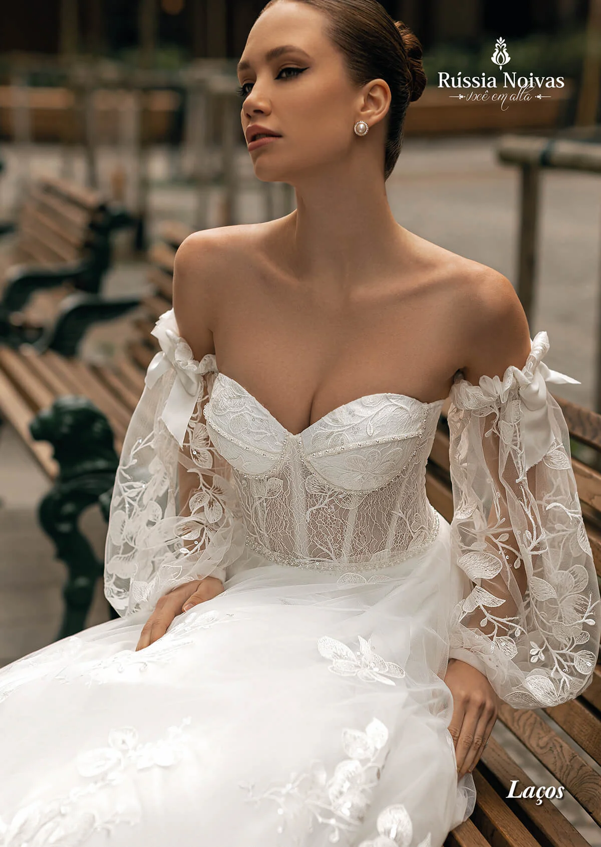 Vestido de noiva Laços