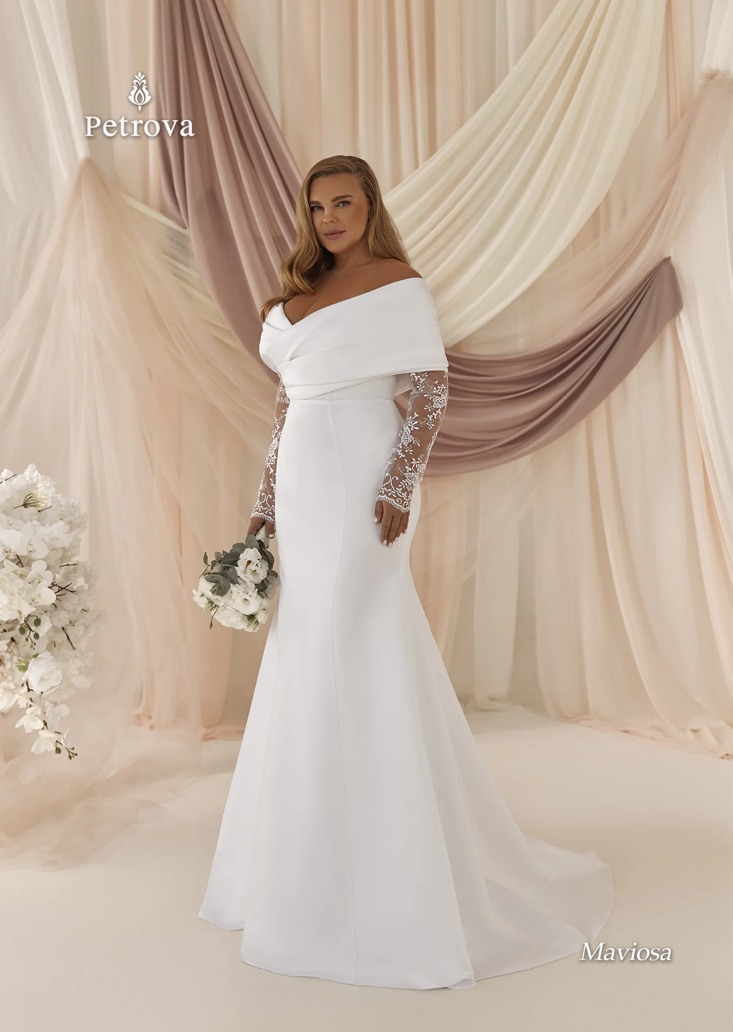 Vestido de noiva plus size Maviosa