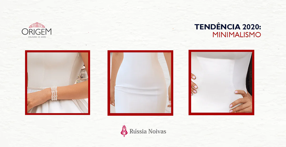 tendencia vestido de noiva minimalismo