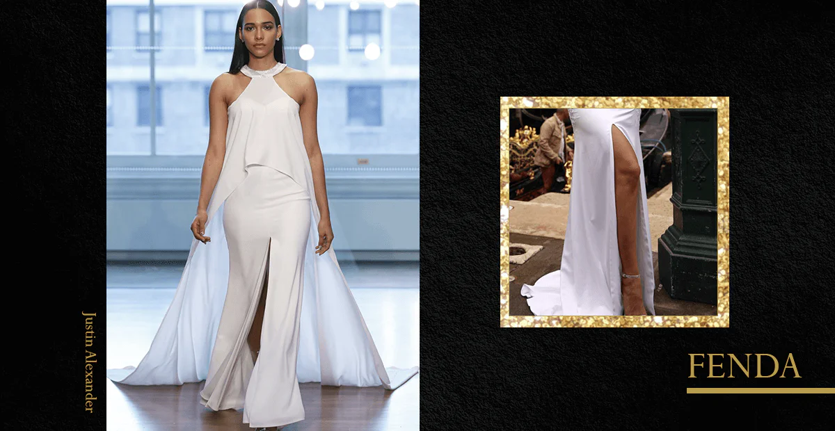 Tendência moda noiva 2019 fendas