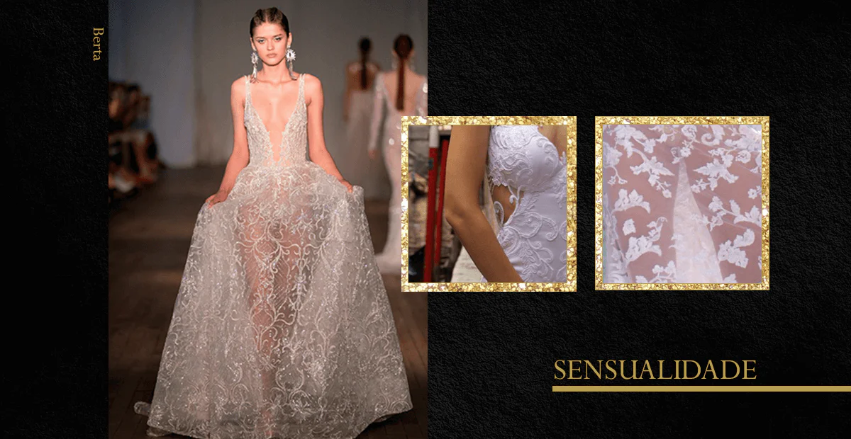 Tendências moda noiva 2019 sensualidade