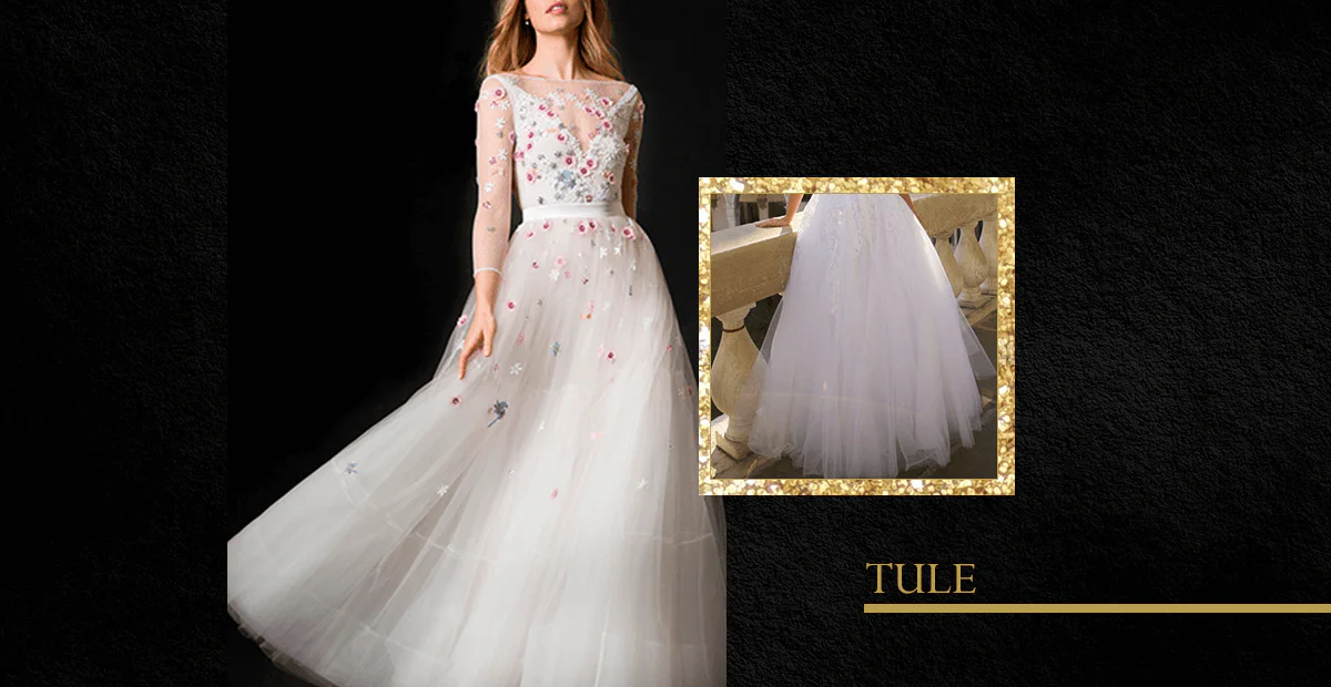 Tendências moda noiva 2019 tule