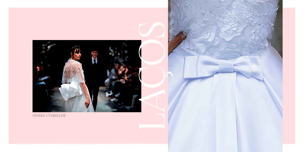 Tendência vestido de noiva Laço 2018