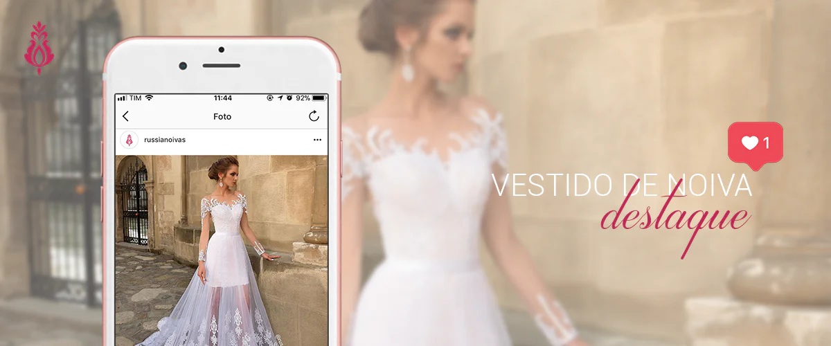 vestido de noiva destaque