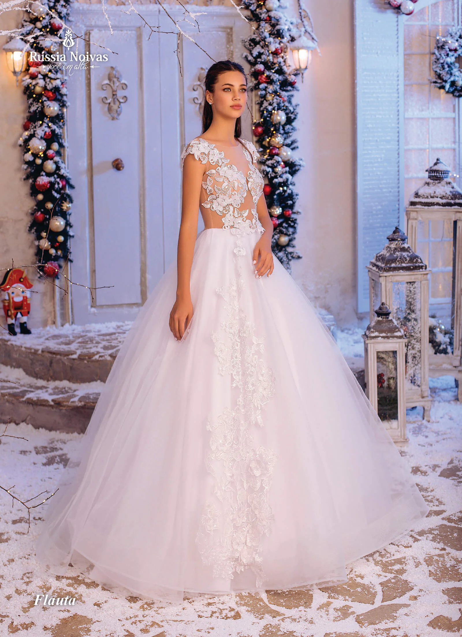 Vestido de noiva Flauta