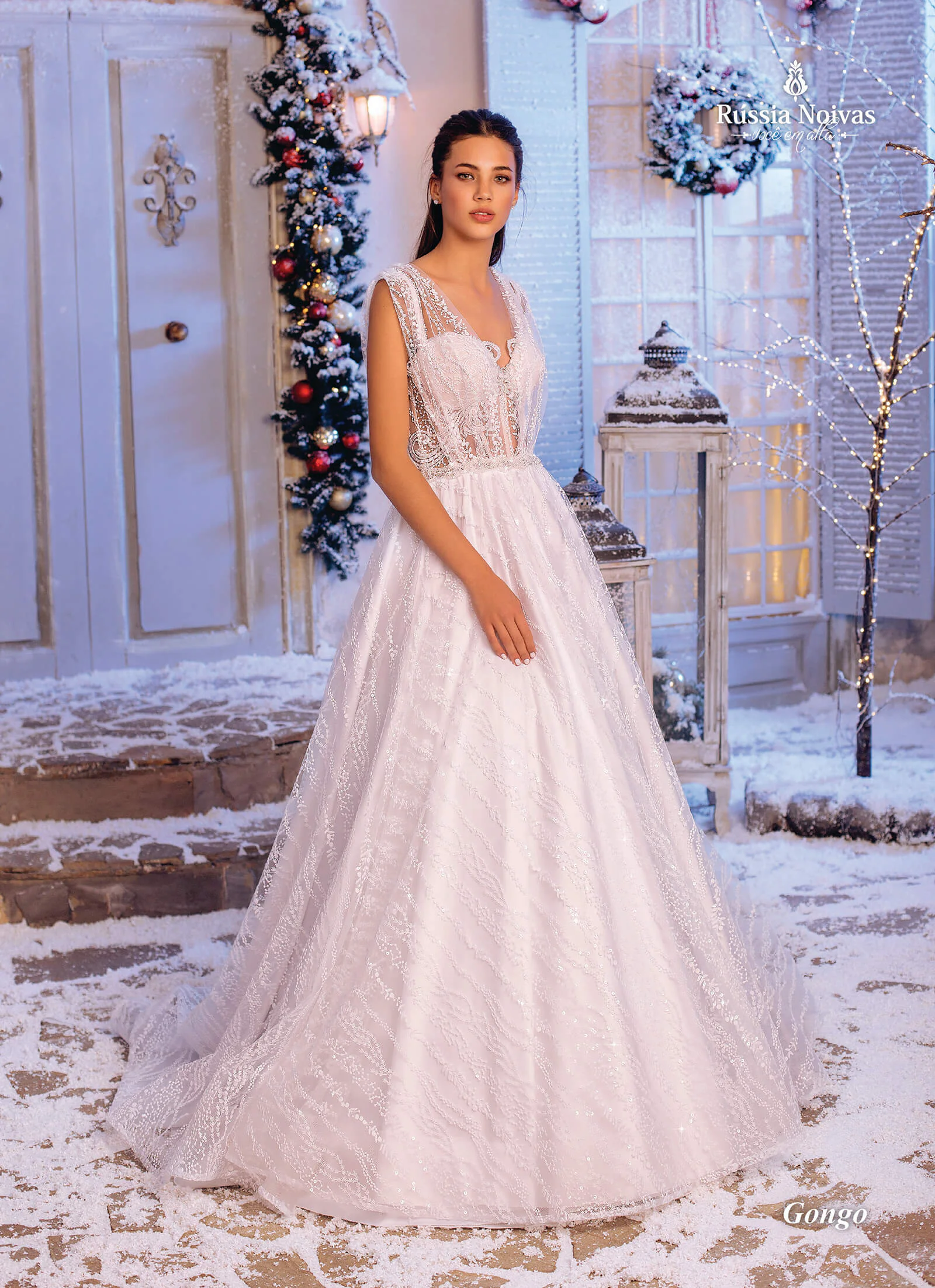 Vestido de noiva Gongo