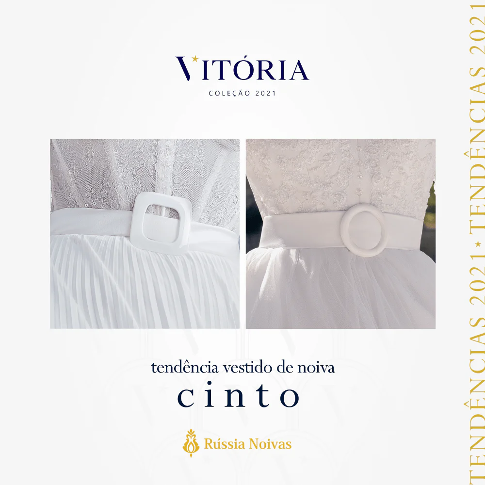 tendencia vestido de noiva com cinto