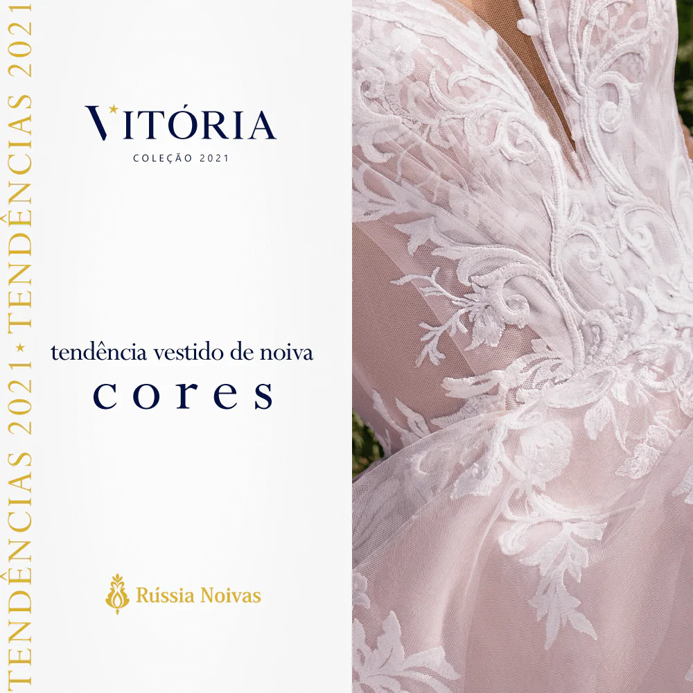 tendencia vestido de noiva cores