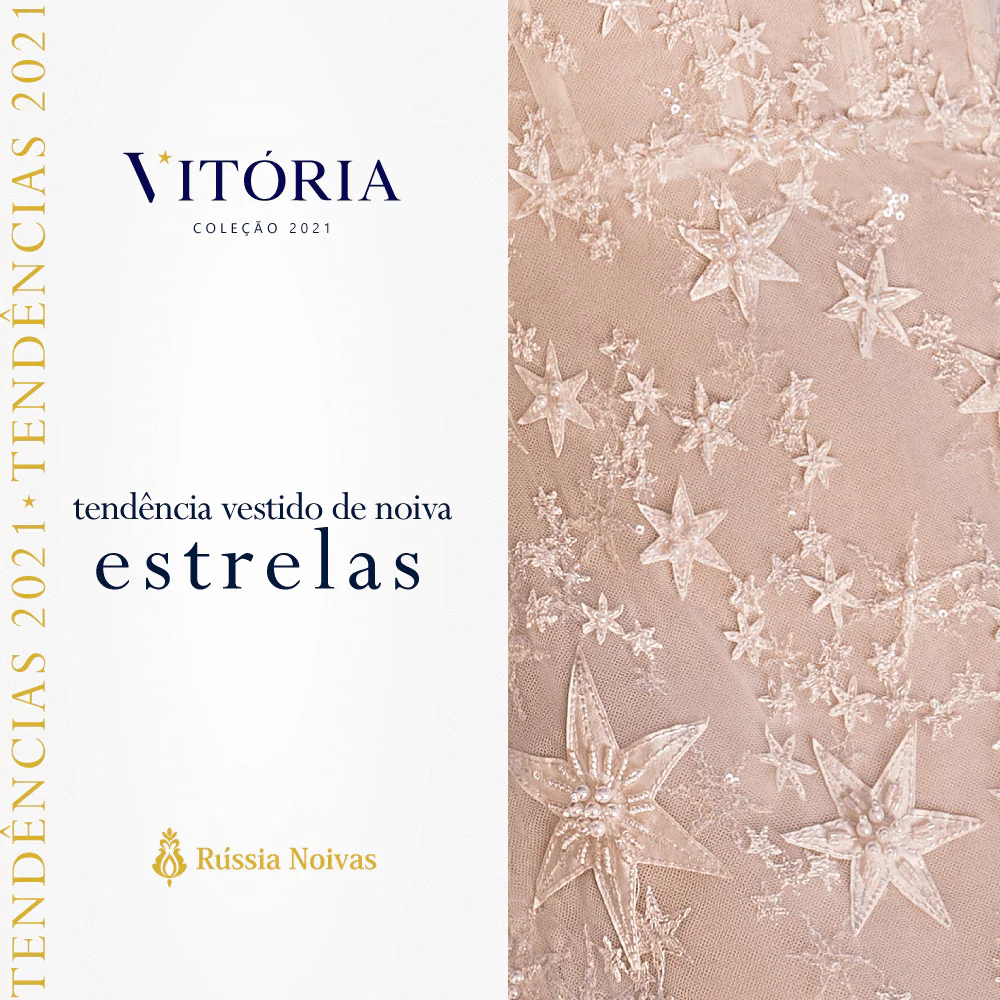 vestido de noiva tendencia estrela