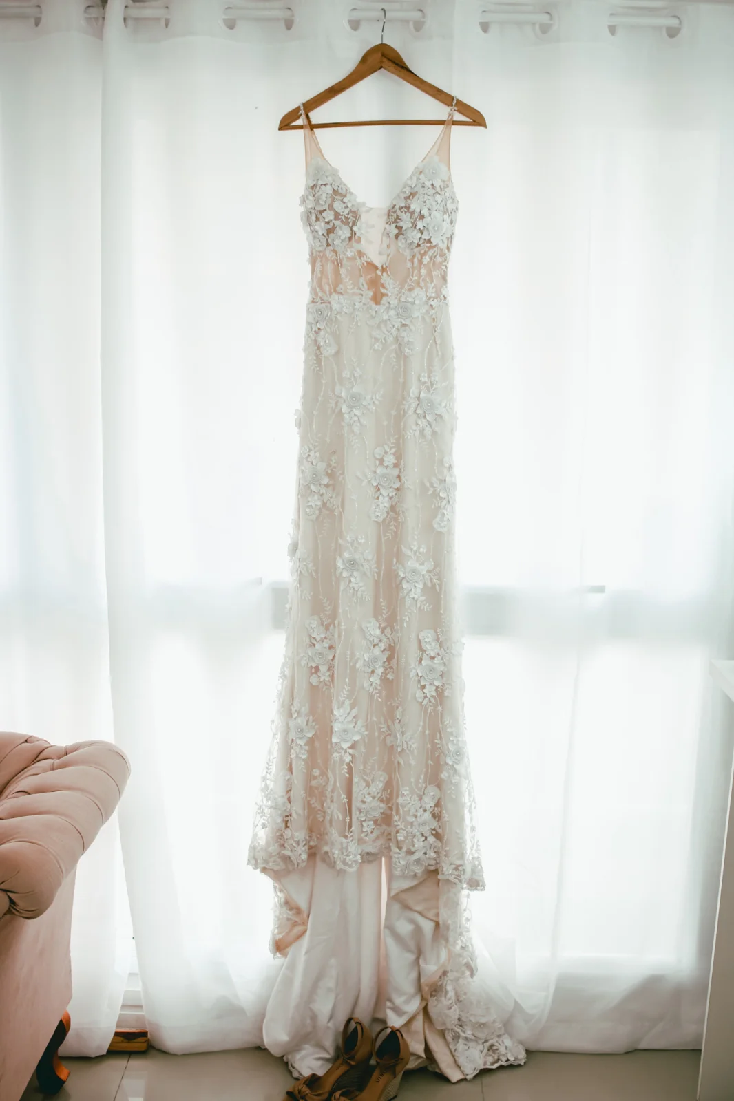 making-of vestido de noiva