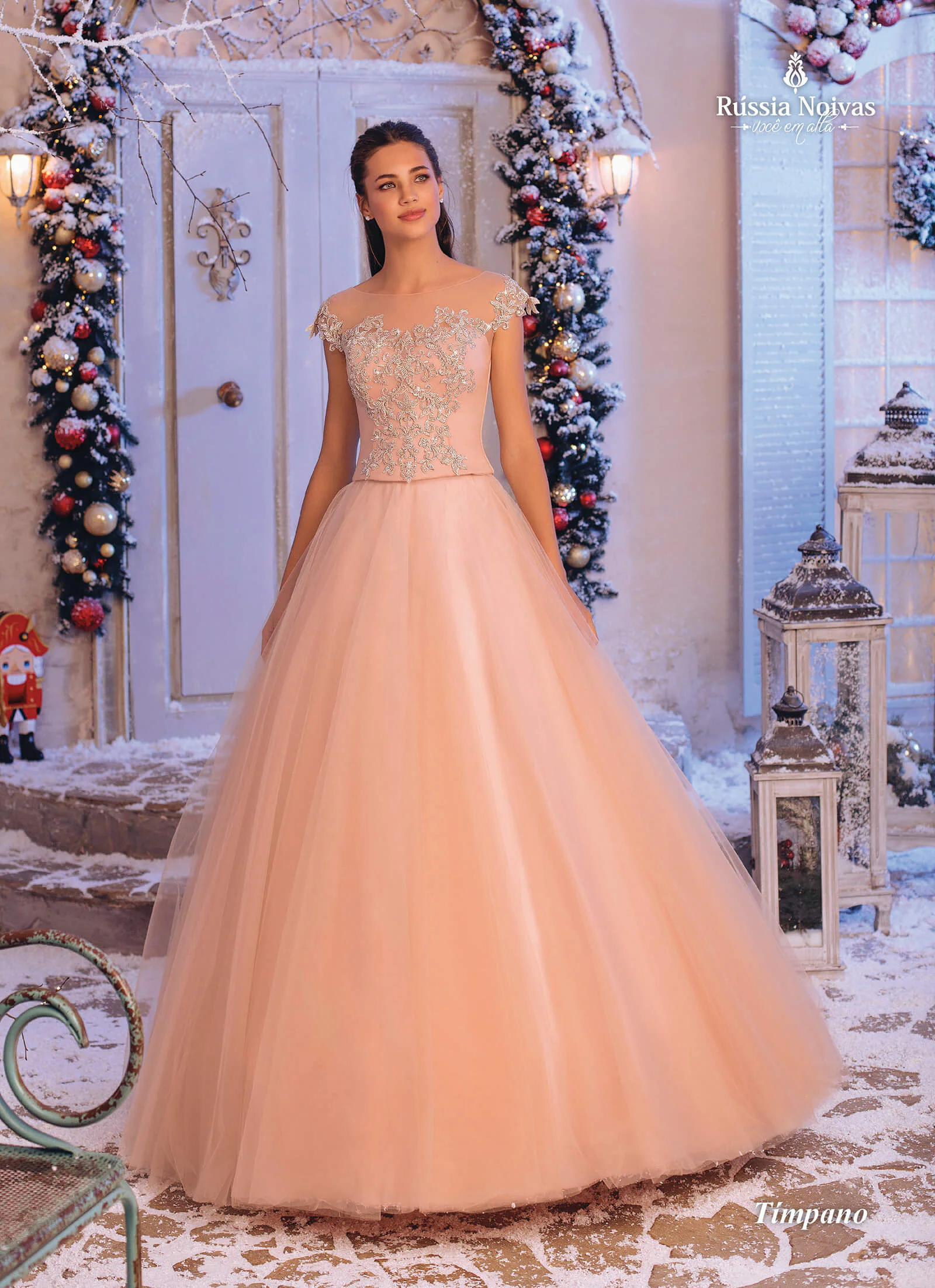 Vestido de Debutante Tímpano